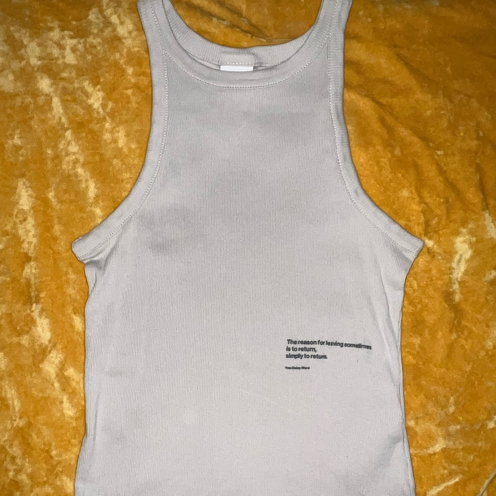 H&M razor back top